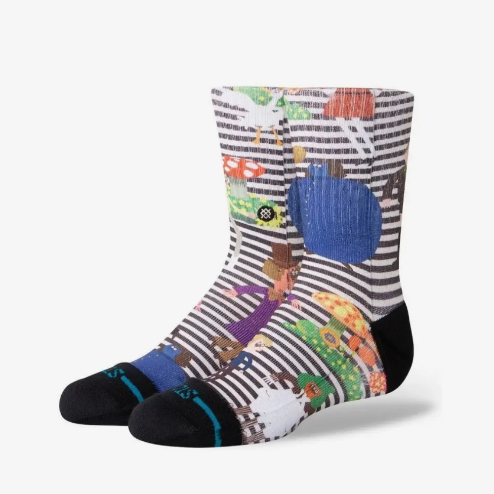 NWT Kid's Willy Wonka Stance Poly Crew Socks